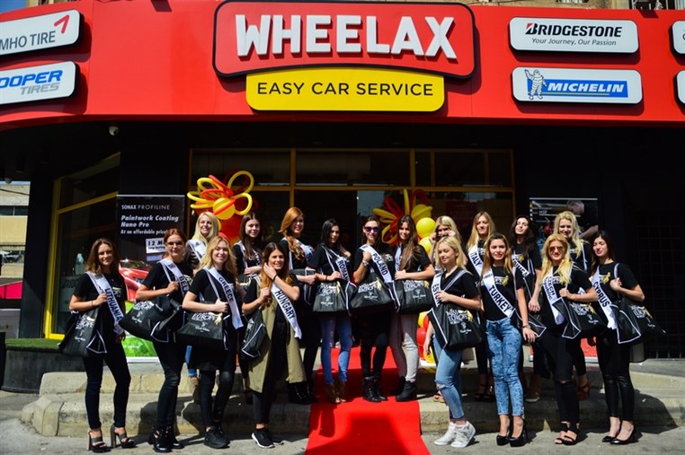 Miss Europe World 2016 at Wheelax